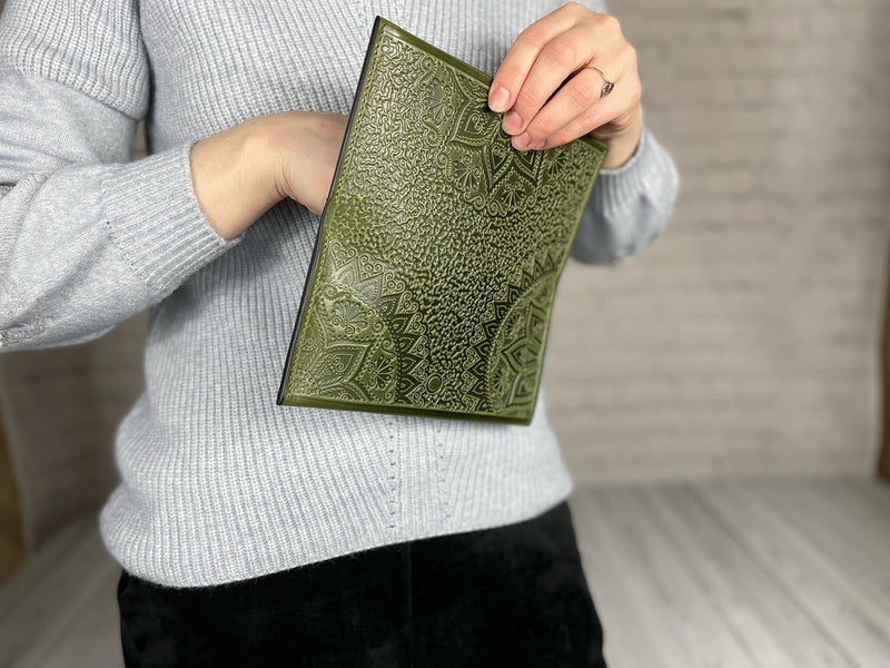 Olive Long Wallet for Women