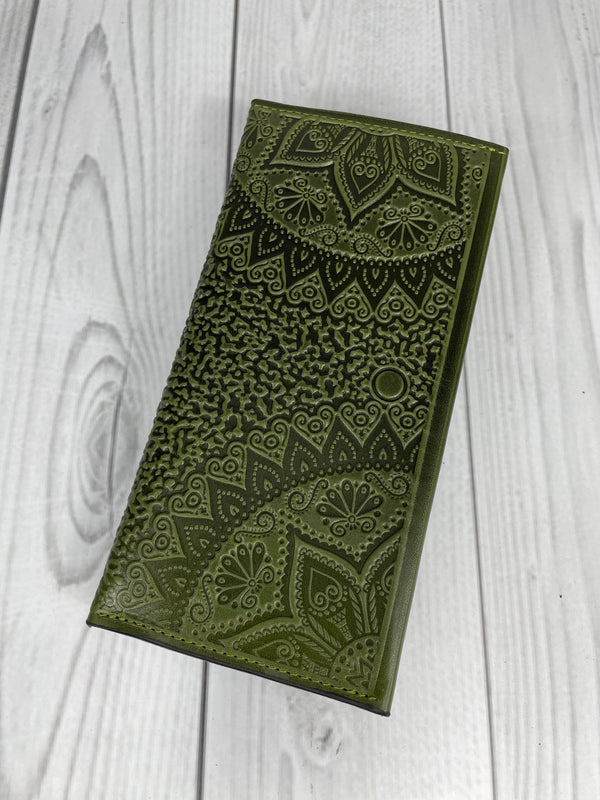 Olive Long Wallet for Women