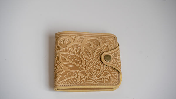 Ivory Leather Wallet