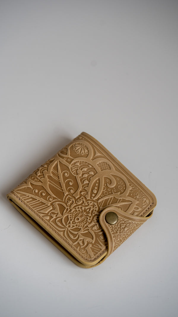 Ivory Leather Wallet