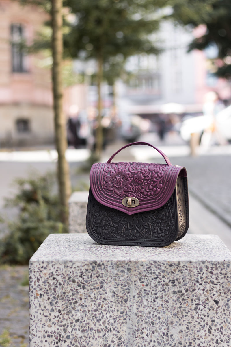 Buy clementine Women's Handbag | Ladies Purse Handbag (Purple) at Amazon.in