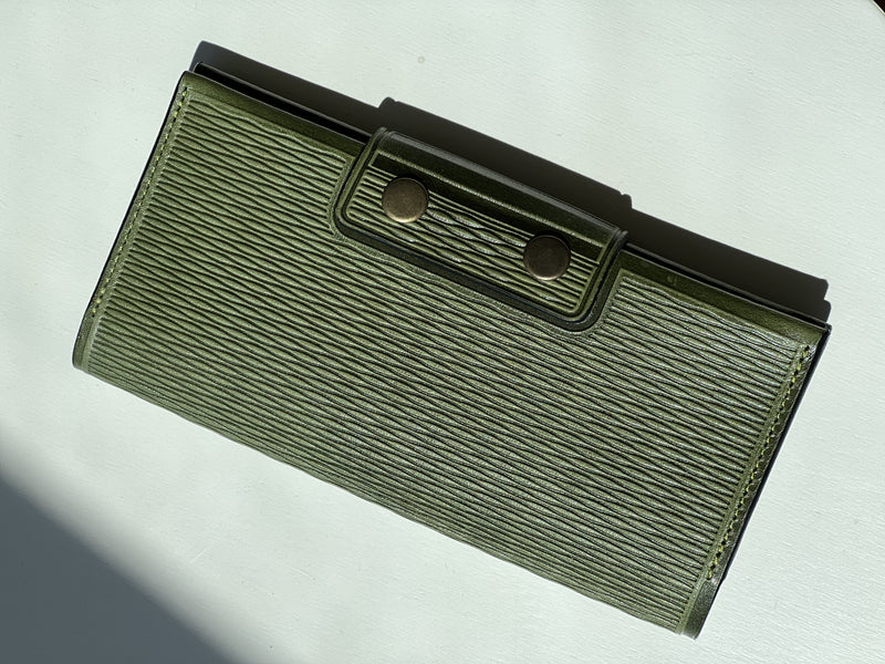 Olive Leather Wallet