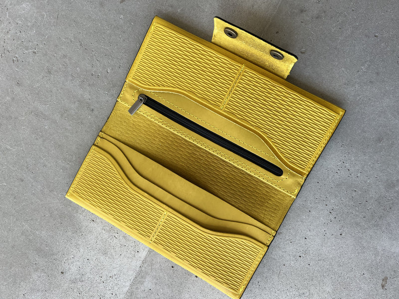 Yellow Leather Wallet