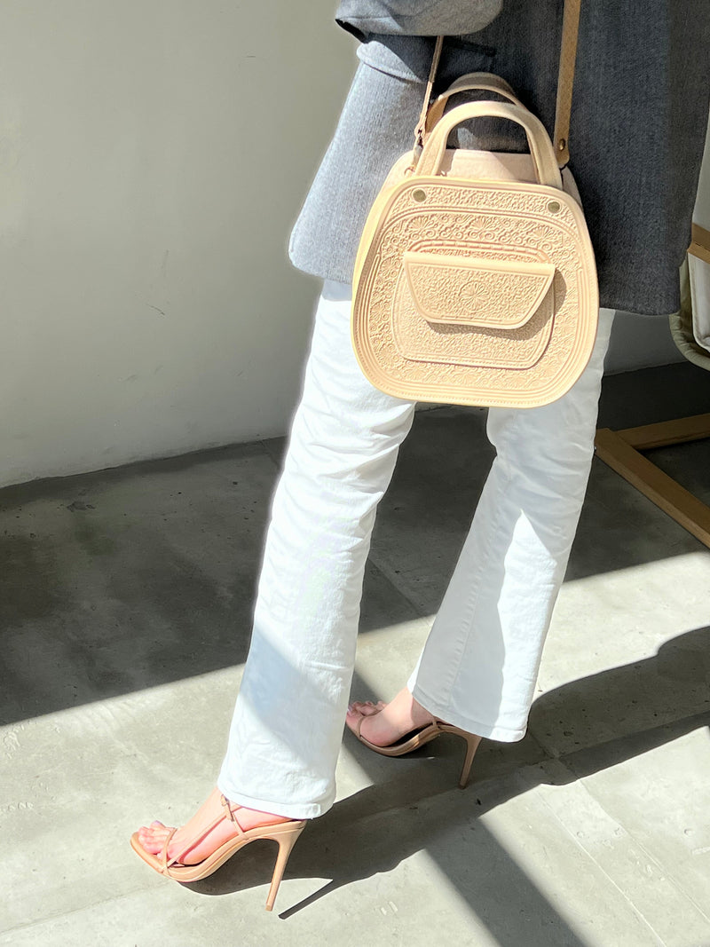 Unique Ivory Women Bag