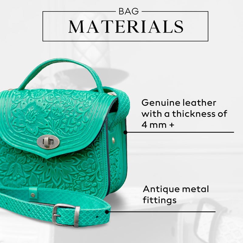 Mint Leather Bag