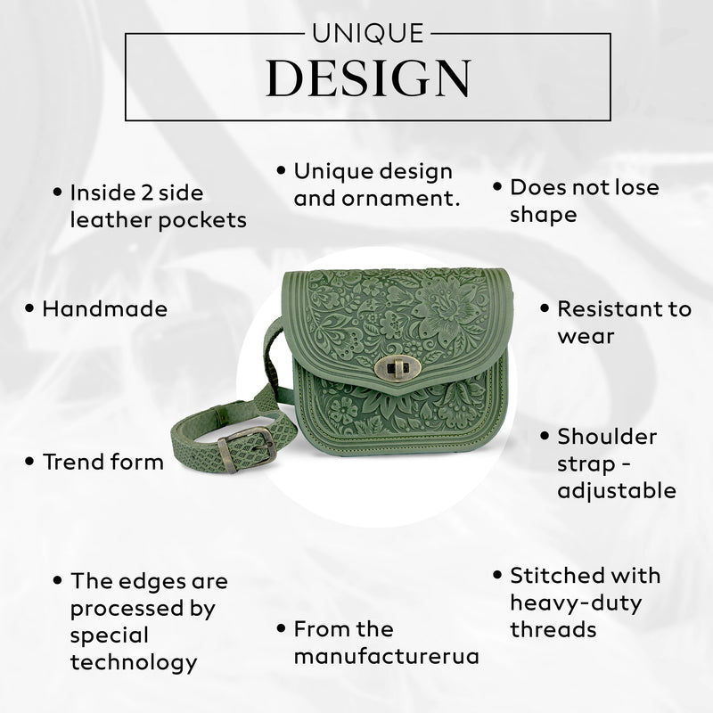 Olive Leather Handbag