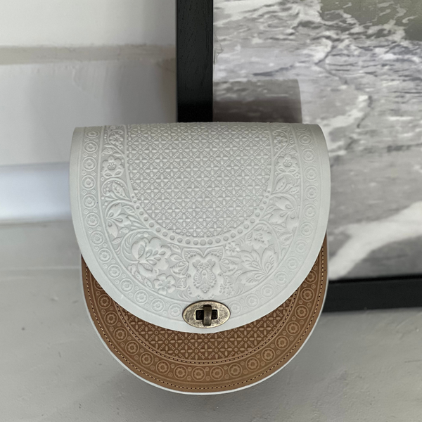 White Leather Bag