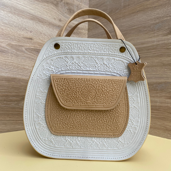 White&Ivory Women's Leather Bag